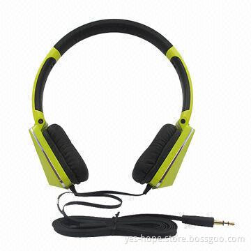 Wired Colorful Folding Headphones with 20-20,000Hz Frequency Response, 32 Ohms Impedance